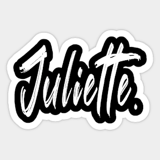 Name Girl Juliette Sticker